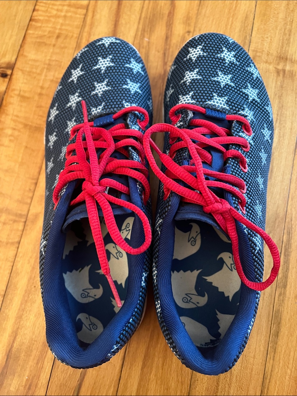 No Bull Women’s 8.5 Flag Trainers Patriotic America Men’s 7 - Picture 4 of 5